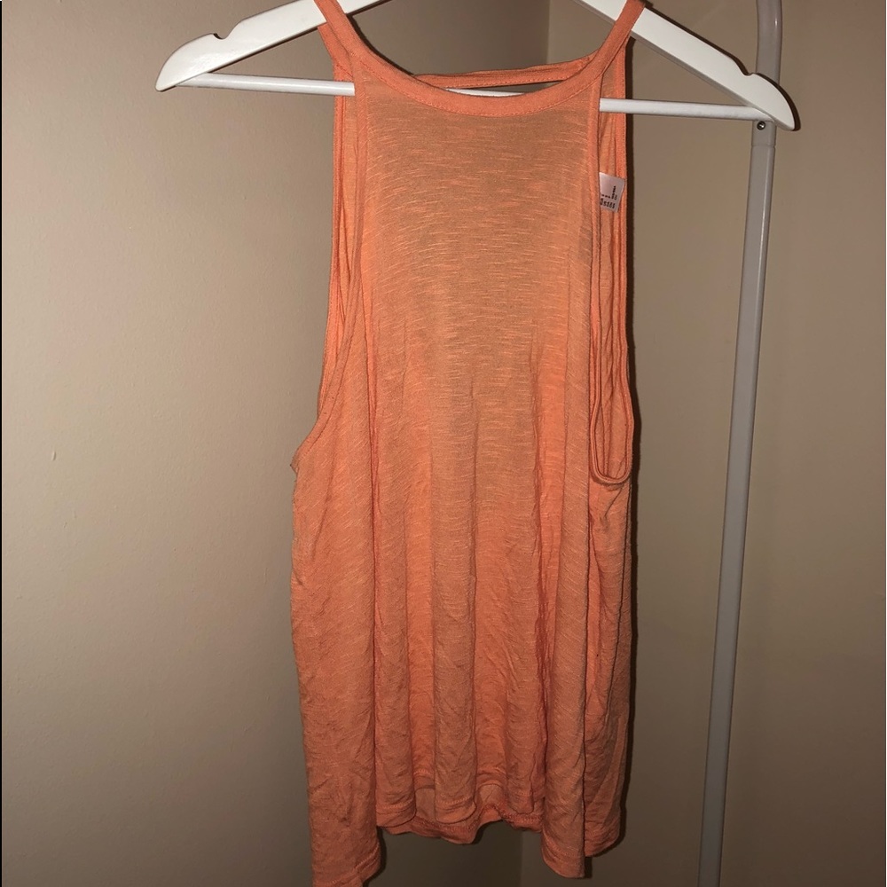 Bright Orange Workout Tank